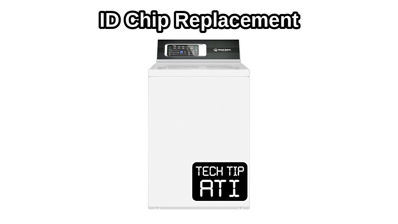 Speed Queen TR7003WN topload washer — ID chip replacement tech tip